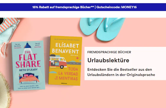 15% Rabatt auf fremdsprachige Bücher bei Thalia - z.B.: "The Room Where It Happened" von John Bolton für 20€