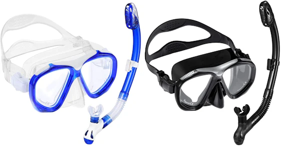 Omorc-Schnorchelset für 9€ – Schnorchelset mit Panorama-Taucherbrille & Schnorchel