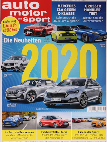 Jahresabo auto motor sport im Abo für 129€ - 26 Ausgaben plus Wahlprämie im Wert von bis zu 115€