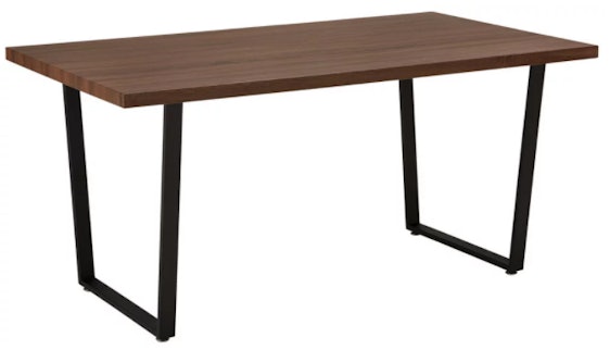 Bessagi Esstisch 'Dave' für 69€ - Walnussfarben, 160 x 90 x 76 cm