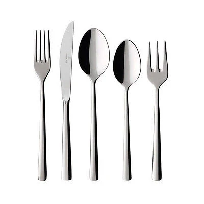 Villeroy & Boch Piemont für 60€ – 30-teiliges Tafelbesteck, 18/10 Edelstahl