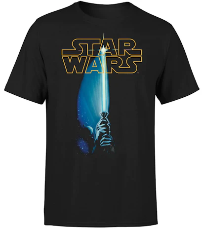 T-Shirt der Woche bei Zavvi: Star Wars Classic Lightsaber T-Shirt für 11€ – für Damen, Herren & Kinder