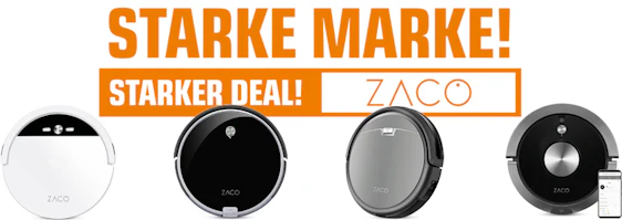 Saturn Mega Marken Sparen: Zaco - z. B. Zaco A9s für 319€ statt 399€