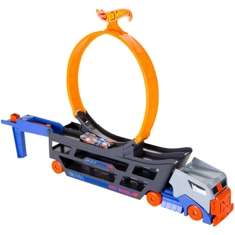 Hot Wheels Stunt N Go Transporter &amp;amp; Trackset (GCK38): Spart 8,99€