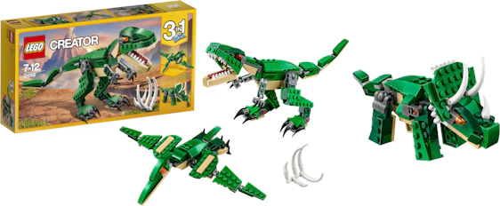 Lego Creator - 3-in-1 Dinosaurier (31058) für 10€ – Set mit 174 Teilen, Prime