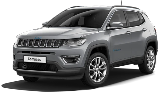 Jeep Compass 4Xe S Plug-in Hybrid (240 PS) für 229€ netto monatlich + 899€ - im Gewerbe-Leasing über 48 Monate, 10.000km jährlich
