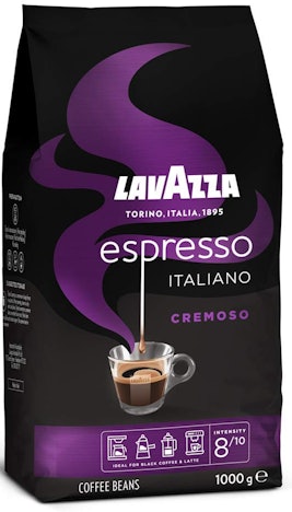 *Vorbei* 1kg Lavazza Espresso Italiano Cremoso für 8€ – Aromatische Kaffeebohnen, 30% Arabica & 70% Robusta