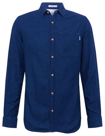 Jack & Jones Hemd 'Jorjaques' ab 14€ (Größe S) - aus blauem Denim, noch von S-XL verfügbar