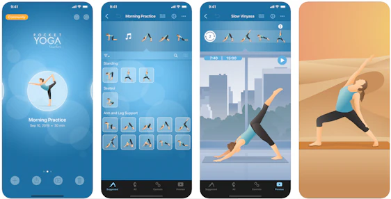 Pocket Yoga Teacher gratis im App-Store – für iOS, auf Englisch
