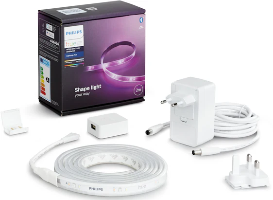 Philips Hue LightStrip Plus 2m Basis für 54€ – neue Version, mit Amazon Echo kompatibel