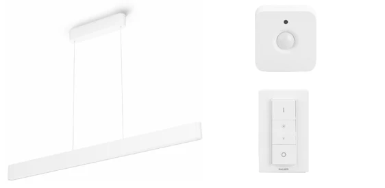 Philips Hue Ensis für 299€ - Pendelleuchte inkl. Dimmschalter & Bewegungsmelder
