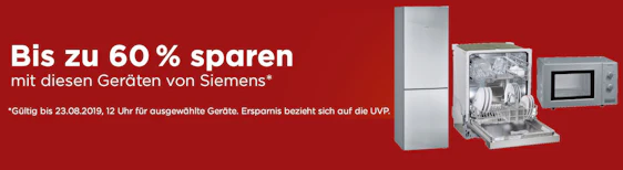 Siemens Spartage bei AO.de – z.B.: Siemens HF12M540 Mikrowelle für 94€
