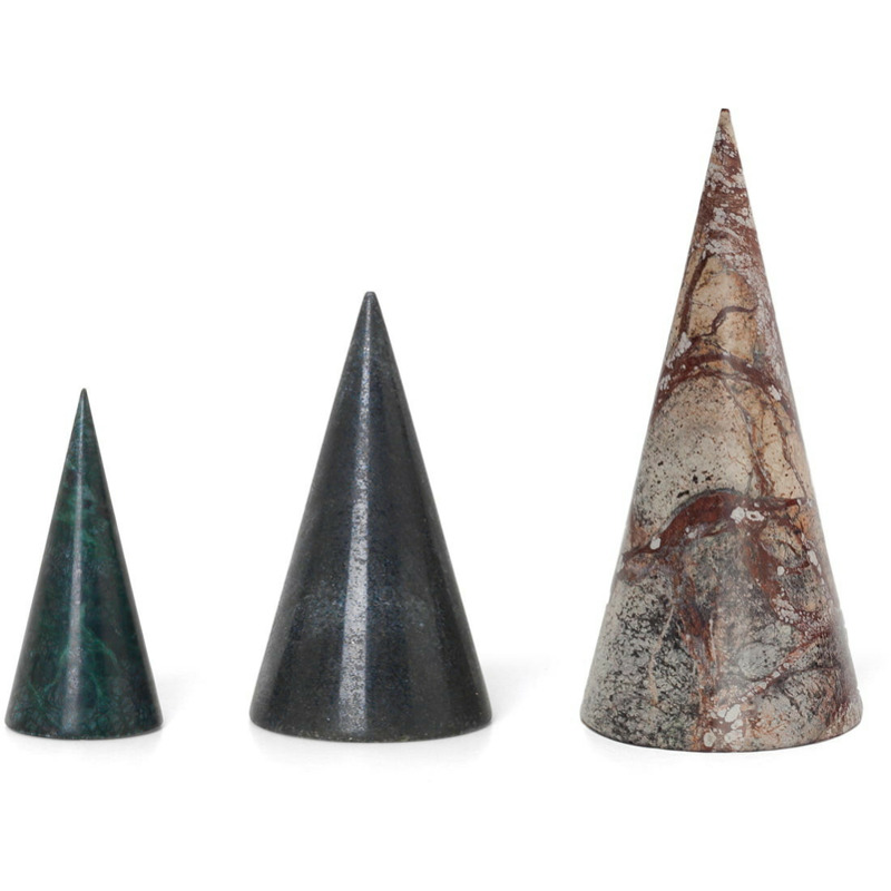 Ferm Living Marble Trees  Set of 3 (24233) im Angebot: Nur 46,94€ statt 54,00€