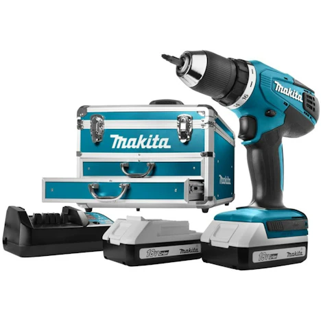 Aktion: Makita DF457DWEX6 (2x 1,3Ah + 102-teiligem Zubehör im Koffer) 27% günstiger