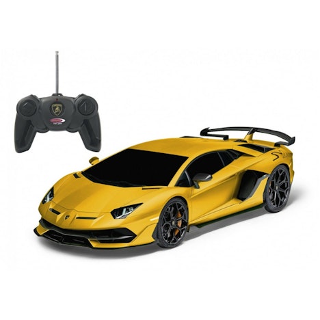 Aktion: Jamara Lamborghini Aventador SVJ 1:24 gelb 40 MHz gelb (405187) 8,04€ günstiger
