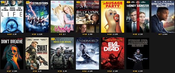 Rakuten TV: 13 Filme für je 1,99€ kaufen - z.B. Herz aus Stahl