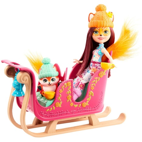 30% auf Mattel Enchantimals Schlittenfreunde mit Felicity Fox & Flick sparen