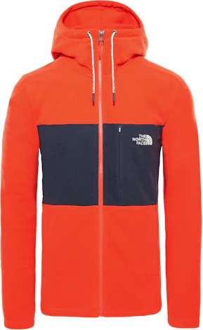 The North Face Blocked TKA für 51€ - Herren-Sweatjacke in Rot