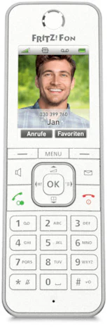 AVM Fritz!Fon C6 für 50€ - DECT-Telefon mit HD-Telefoni und strahlungsarmem EcoDect