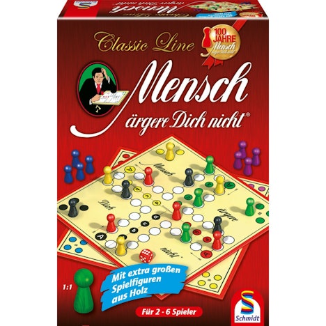 Classic Line Mensch ärgere Dich nicht (49085) mit 28% Nachlass