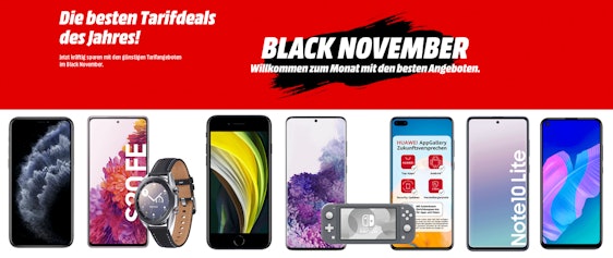Zum Cyber Monday: Tarifkracher bei Media Markt 📱💸 » Die besten Vertragsdeals auf einen Blick