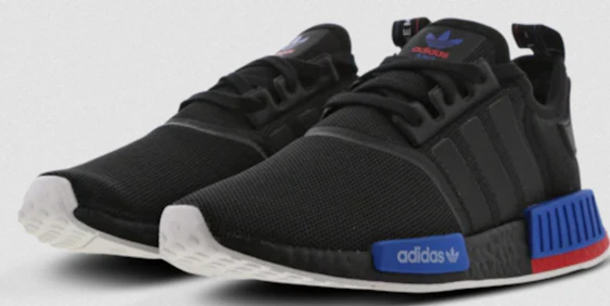 Adidas NMD R1 für 95€ - Sneaker in Schwarz/Blau/Rot