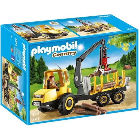 Playmobil Country - Holztransporter mit Kran (6813): 54,89€ statt 74,99€
