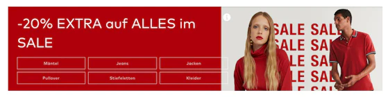 Letzte Chance! 20% Extra Rabatt auf alles im Sale bei About You – z.B.: Superdry T-shirt für 22€