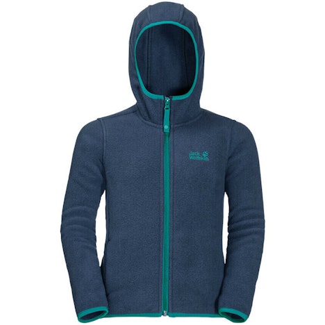 22% auf Jack Wolfskin Baksmalla Hooded Jacket Kids (1607621) dark indigo sparen