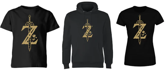 T-Shirt der Woche bei Zavvi: Zelda Master Sword T-Shirt für 11€, Hoodie für 21€ – für Damen, Herren & Kinder