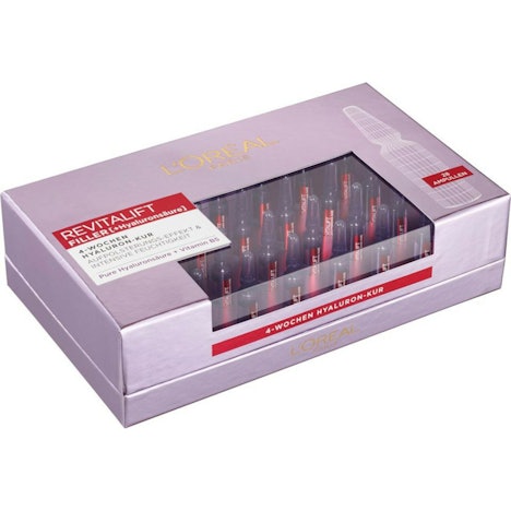 L'Oréal Revitalift-Filler Hyaluronsäure-Ampullen 4-Wochen-Kur (28x1,3ml) für nur 33,95€ statt 45,90€
