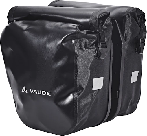Vaude SE Back Pannier 2 Fahrradtasche für 66€ - 2 Taschen mit 46l Gesamtvolumen