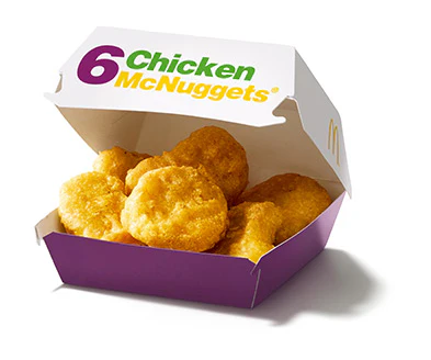 6 Chicken McNuggets für 1,50€ - mit App-Coupon bei McDonald's