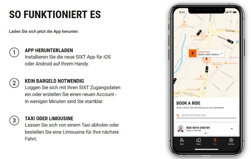 sixt-ride-app