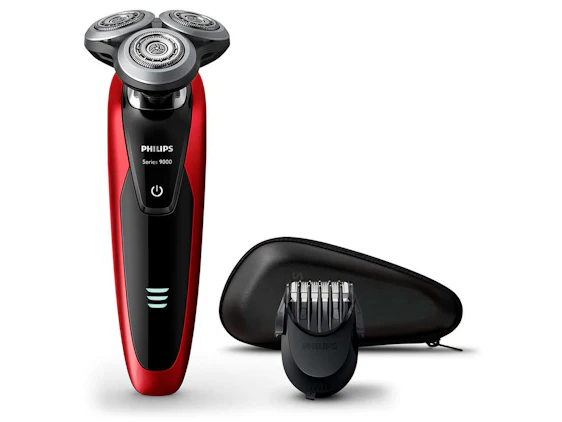 Philips S9551/63 Series 9000 für 134€ - Nass- und Trockenrasierer inkl. Bartstyler und Reisetasche