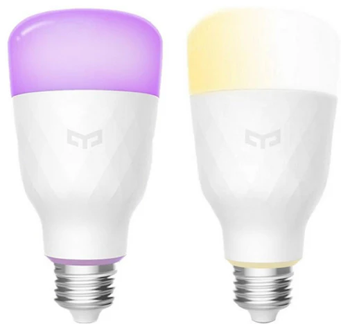 Xiaomi Yeelight YLDP05YL + YLDP06YL für 38€ – smarte LED-Birnen (E27) in Warmweiß + RGB