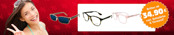 Großer Brillen-Sale bei My-Spexx.de – z.B.: Ray-Ban RX8412 für 94€