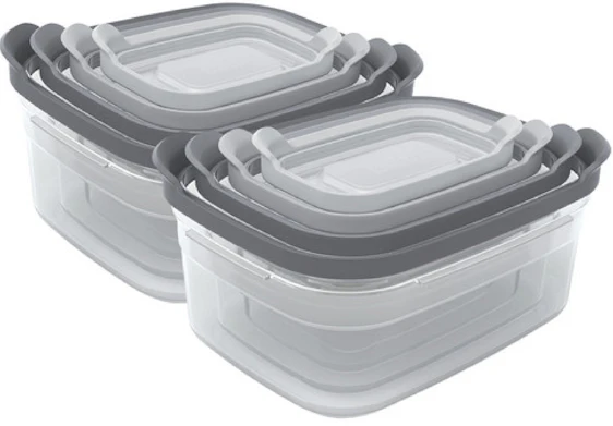2x Joseph Joseph Nest Storage für 31€ - Aufbewahrungsbehälter mit Deckel, 4-teilig, gefrier-, mikrowellen- und spülmaschinenfest
