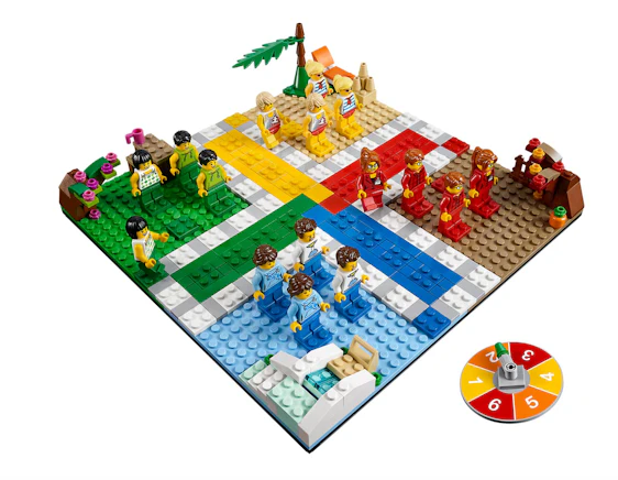 Lego Ludo für 31€ - Mensch ärgere dich nicht - Brettspiel zum Aufbauen