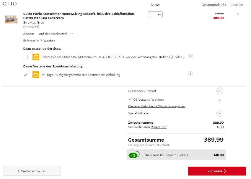 wohnsortiment-warenkorb-versandkostenfrei