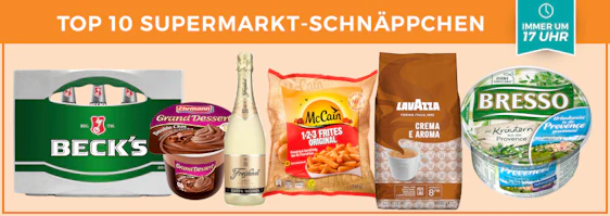 Top 10 Supermarkt-SchnĂ€ppchen der KW 25 đ - z. B. Ehrmann Grand Dessert fĂŒr 0,44âŹ