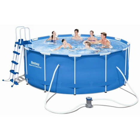 Bestway Steel Pro MAX Framepool Komplettset 366 x 122 cm (56420): 339,99€ statt 479,90€