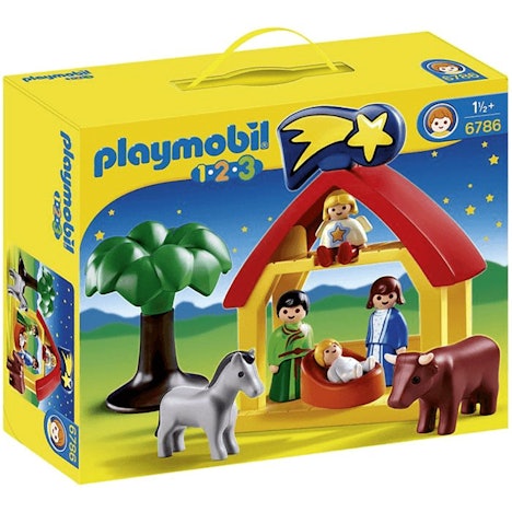 Playmobil 123 - Weihnachtskrippe (6786) im Angebot: Nur 25,95€ statt 68,80€
