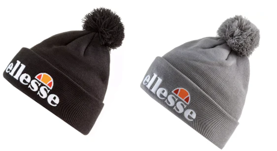Ellesse Velly für 16€ - Bommelmütze in Schwarz oder Grau