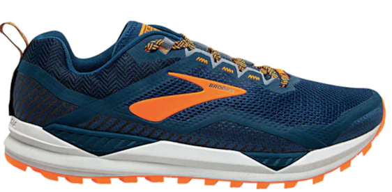 Brooks Cascadia 14 für 75€ - Laufschuh in Dunkelblau/Orange
