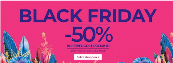 Black Friday bei Yves Rocher - 50% Rabatt auf über 400 Produkte