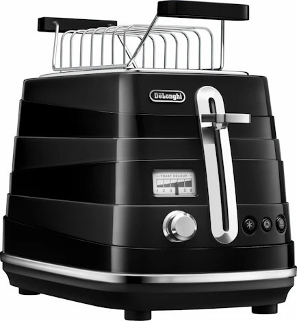 De'Longhi Toaster Avvolta CTA2103 für 36€ - für zwei Toastscheiben, mit Defrost-Funktion