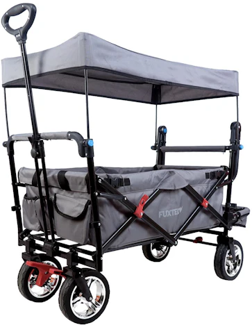 *Vorbei*Fuxtec FX-CT800 für 119€ – Bollerwagen mit Sonnendach & Farbauswahl, B-Ware