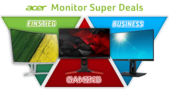 Acer Monitor Super Deals bei Notebooksbilliger - z. B. Acer Nitro VG270UP für 304€