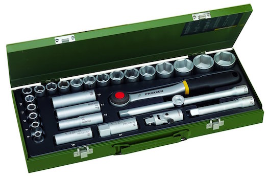 Proxxon 23000 1/2 Zoll für 43€ – 29-teiliger Steckschlüsselsatz